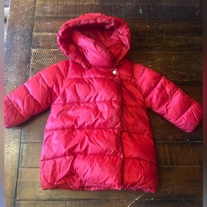Jacadi Red Puffer Jacket 36m